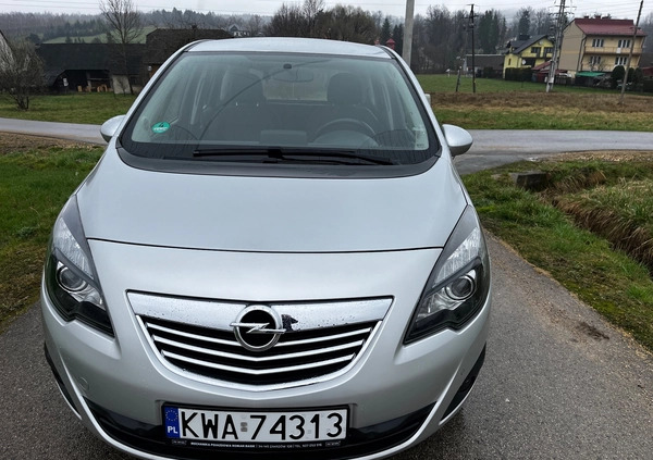 Opel Meriva cena 31849 przebieg: 63000, rok produkcji 2013 z Brzesko małe 232